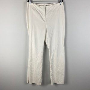 Chicos White Bootcut Dress Pants Womens 2 US 12